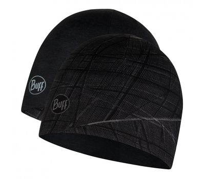 Шапка BUFF MICROFIBER REVERSIBLE HAT embers black