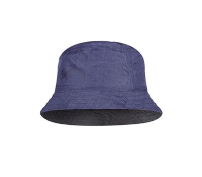Панама BUFF Travel Bucket Hat eidel denim blue