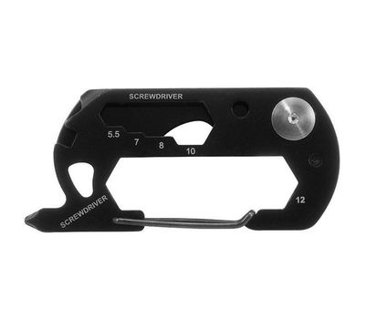 Брелок-мультиинструмент Munkees 2534 13-function Card Tool black