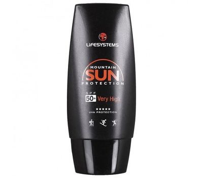 Крем солнцезащитный Lifesystems Mountain SUN - SPF 50+ 50ml black