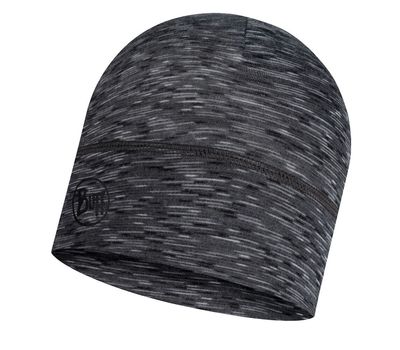 Шапка BUFF LIGHTWEIGHT MERINO WOOL HAT graphite multi stripes