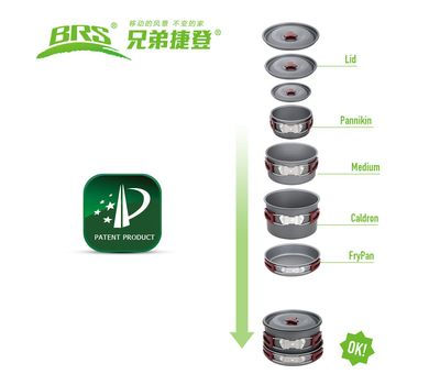 Набор посуды BRS-155