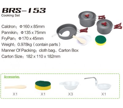Набор посуды BRS-153