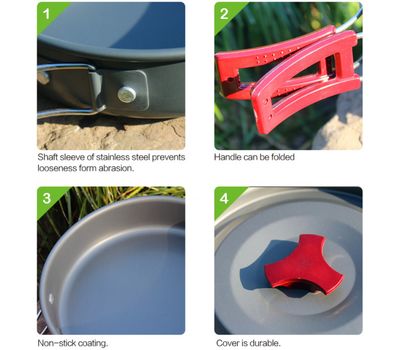 Набор посуды BRS-153