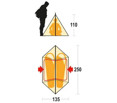 Палатка Ferrino MTB 2 Kelly Green