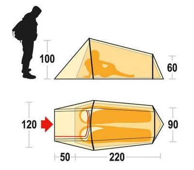 Палатка Ferrino Sling 2 Green