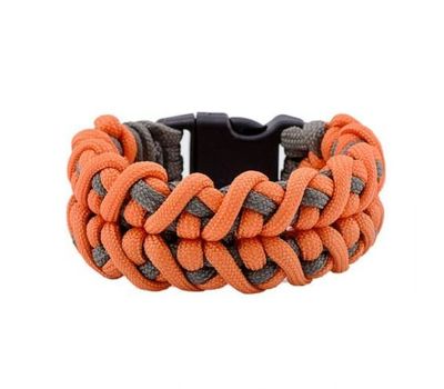 Браслет Munkees 6468  Paracord 20 см grey