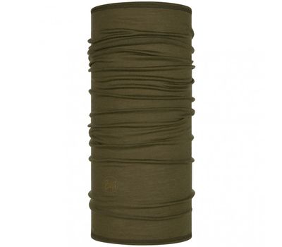 BUFF LIGHTWEIGHT MERINO WOOL SOLID bark