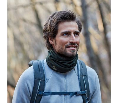 BUFF 113022.824.10.00 MIDWEIGHT MERINO WOOL forest night melange