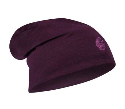 Шапка BUFF HEAVYWEIGHT MERINO WOOL LOOSE HAT purplish multi stripes