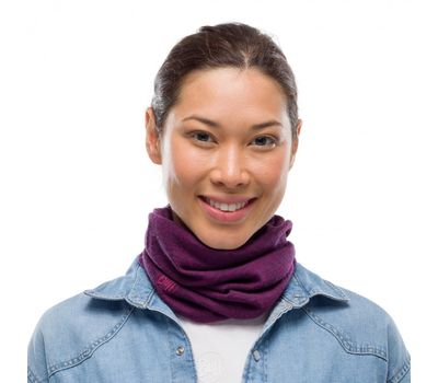 BUFF 113022.609.10.00 MIDWEIGHT MERINO WOOL purplish melange