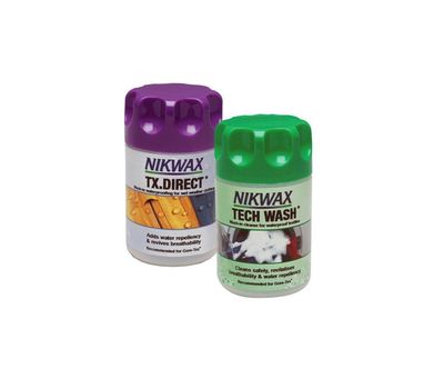 Набор Nikwax Mini Twin Pack Tech Wash 150ml + TX Direct 100ml