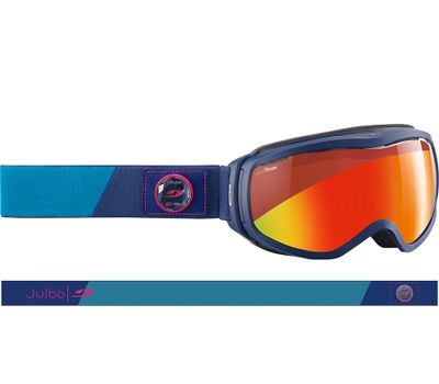 Маска лыжная Julbo ELARA SnowTiger military/blue 2-3 категории