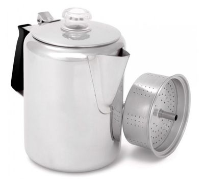 Кофеварка GSI Glacier Stainless 9 Cup Perc