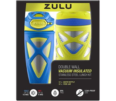 Набор детский термос для еды и термобутылка Eddie Bauer Zulu Kids Water Bottle and Canister Set