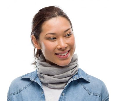 BUFF MIDWEIGHT MERINO WOOL birch melange