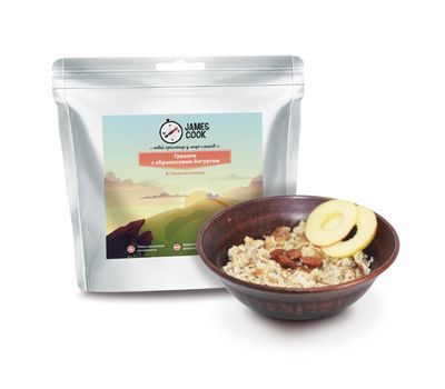 Гранола с абрикосовым йогуртом