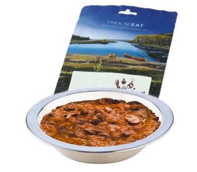 Бефстроганов с рисом