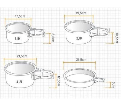 Набор посуды KSK-WY78