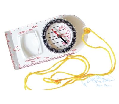 Компас планшетный с увеличительным стеклом d=40мм