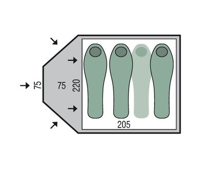 Палатка Bora 3