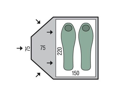 Палатка Bora 2