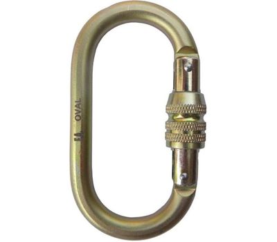 Стальной карабин Oval 20 kN FA8003