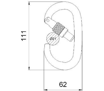 Карабин 2C30900 ZSE Pillar Evo SG